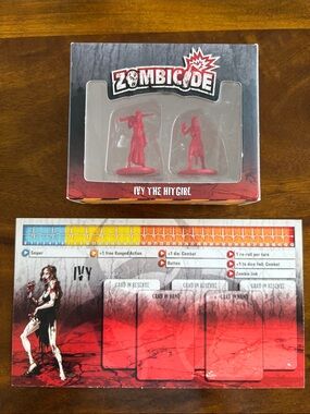 ZOMBICIDE | Ivy The Hit Girl - 2012 new in box